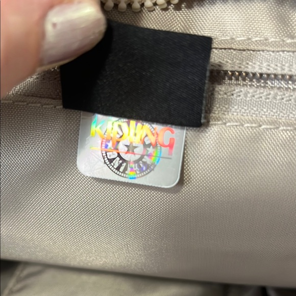 Kipling Metallic Gold Backpack - Picture 6 of 6